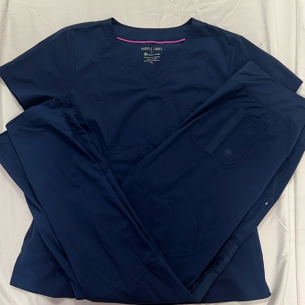 Purple label scrub set